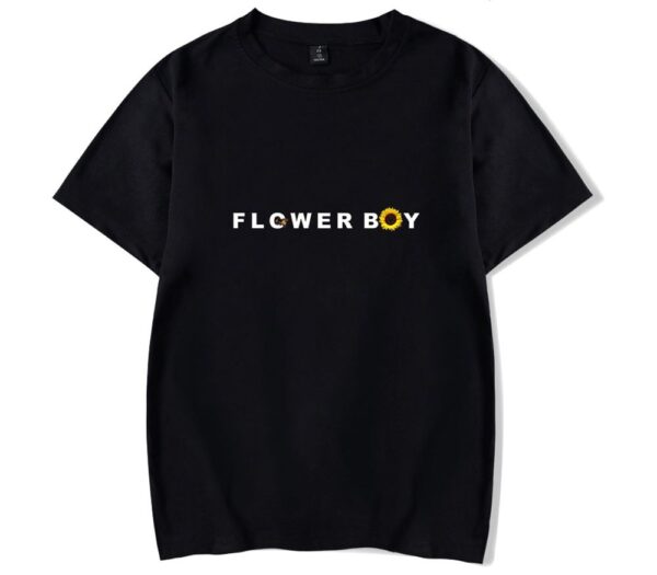 Flower Boy T-shirt O-Neck